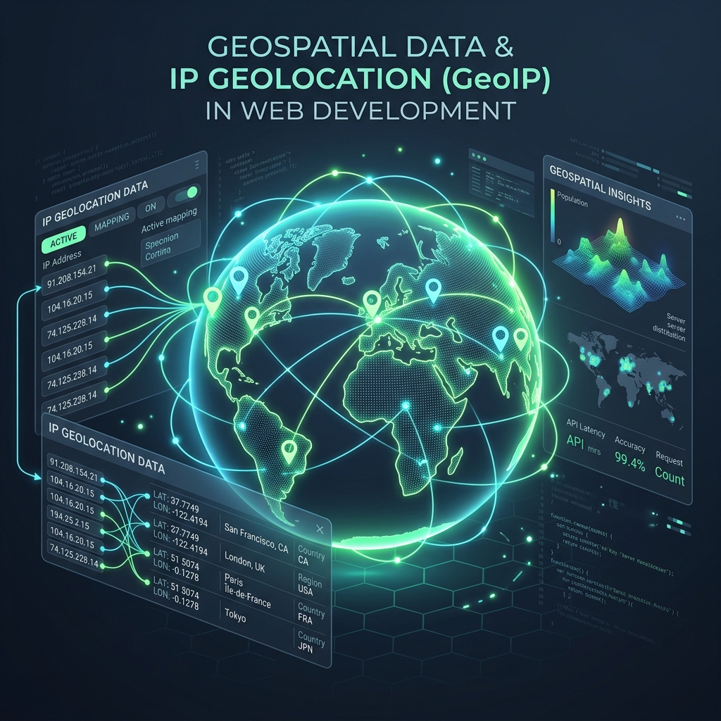 網頁開發中的地理空間資訊 (Geo) 與 GeoIP 技術應用實務